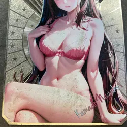 WES - Goddess Story Gold METAL Card - NO Serial Number - Demon Slay Bikini READ* - Image 3