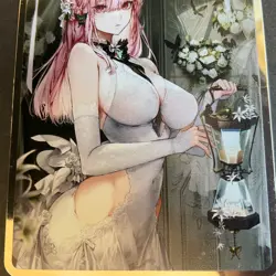 Goddess Story Gold METAL Card - Maiden Party - NO Serial Number - Anime Girl - Image 3
