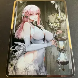 Goddess Story Gold METAL Card - Maiden Party - NO Serial Number - Anime Girl - Image 4