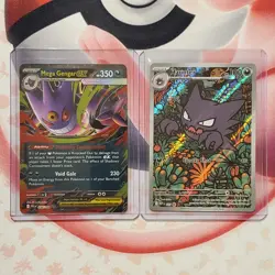 Haunter 027 Promo + Mega Gengar ex 056/094 - Box Fresh - Pokemon Card Lot #879 - Image 1