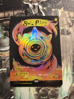 Secret Lair Sol Ring Foil Encyclopedia Mtg Magic - Image 1