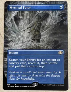 Mystical Tutor (Borderless) Dominaria Remastered Regular - Image 1