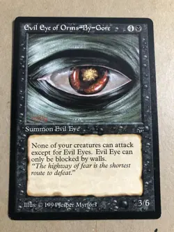 Magic the Gathering ~ MTG ~ 1x Evil Eye of Orms-By-Gore ~ Legends ~ M/NM - Image 1