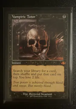 Vampiric Tutor (Retro Frame) Dominaria Remastered Regular - Image 1