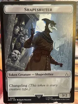 Shapeshifter Token #2 (NM) Assassin's Creed ACR Magic MTG - Image 1