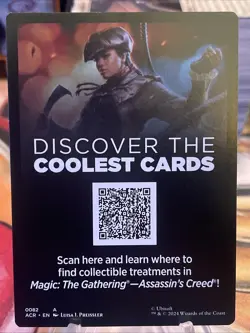 Shapeshifter Token #2 (NM) Assassin's Creed ACR Magic MTG - Image 2