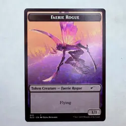 SLD Faerie Rogue Token (013) Secret Lair Drop NonFoil MTG NM - Image 1