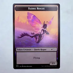 SLD Faerie Rogue Token (016) Secret Lair Drop NonFoil MTG NM - Image 1