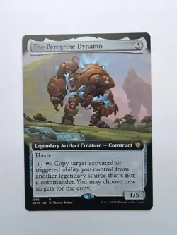 MTG The Peregrine Dynamo (DMC) Dominaria United Extended Art Regular Rare 095 - Image 1