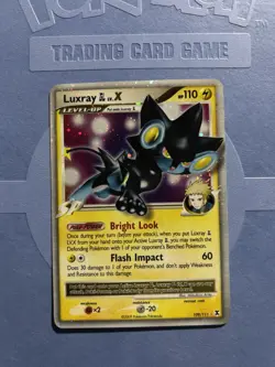 Pokemon Luxray GL. LV.X 109/111 Rising Rivals - Image 1