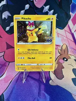 Pikachu Cosmos Holo Promo Pokemon Go Pokemon TCG SWSH234 Sword & Shield - Image 1