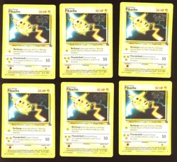 1999 WOTC POKEMON LEAGUE PIKACHU #4 BLACK STAR MOVIE PROMO LOT OF 26 UNPLAYED - Image 4