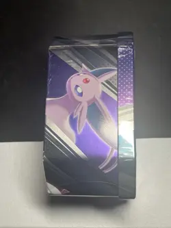 Pokemon TCG V Heroes Collector's Tin Espeon V 4 Booster Packs Sealed NEW - Image 4