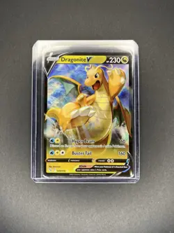 Dragonite V 049/078 Pokemon TCG Ultra Rare Pokemon GO Near Mint - Image 1