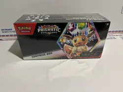 Pokemon Scarlet & Violet Prismatic Evolutions Surprise Box Factory Sealed - Image 1