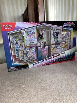 Pokemon TCG Prismatic Evolutions Premium Figure Collection NEW and Sealed ⚡ - Image 1