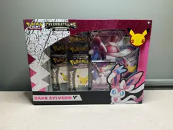 Pokemon: Celebrations: 25th Anniversary Dark Sylveon V Collection Box (SEALED) - Image 2
