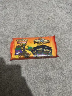 POKEMON TCG TRICK OR TRADE BOOSTER PACK X35 PACKS 2024 *FACTORY SEALED* - Image 1