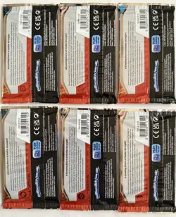 LOT OF 6 Pokemon Scarlet & Violet Surging Sparks Booster Pack Read Description - Image 2