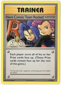 Here Comes Team Rocket! 113/108 (NM) - XY Evolutions - Secret Rare Pokemon TCG - Image 1