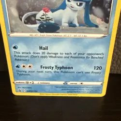 Pokemon TCG Glaceon SWSH192 COSMOS HOLO Black Star Promo NM - Image 3
