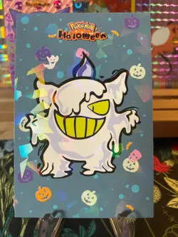🔥Non-TCG Gengar Ice Holo🔥Halloween Card Database Pokemon 2025 Peru🔥 - Image 1