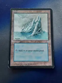 Island (B) Ice Age - Magic the Gathering MTG Single Card - Image 1
