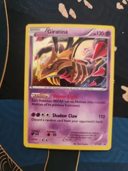 Giratina XY184 Black Star Promo Holo Pokemon Trading Card Game - Image 1