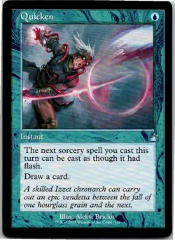 Magic the Gathering Quicken Retro Frame Ravnica Remastered MTG Free Shipping! - Image 1