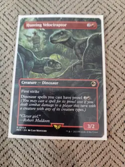 Hunting Velociraptor (Borderless) - Image 1