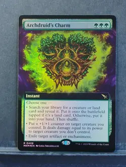 Archdruid's Charm (Extended Art); Foil; Murders at Karlov Manor - Image 1