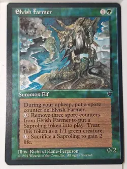Elvish Farmer - Fallen Empires - Magic the Gathering MTG Nice! - Image 1