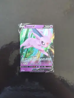 Pokemon TCG Espeon V Sword & Shield SWSH201 Holo Promo NM - Image 1