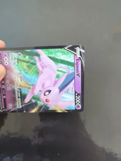 Pokemon TCG Espeon V Sword & Shield SWSH201 Holo Promo NM - Image 2