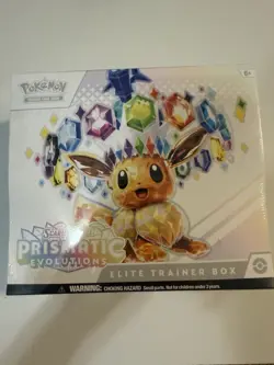 Pokemon TCG: Prismatic Evolutions Elite Trainer Box ETB (Small Rip) SHIP FAST - Image 2