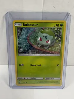 Pokemon Bulbasaur 1/73 2017 General Mills Promo Holo - Image 1