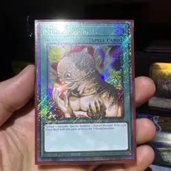 Yu-Gi-Oh! Metamorphosis RA04-EN123 Platinum Secret Rare Quarter Century Stampede - Image 1