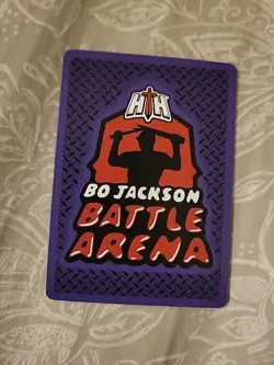 2024 First Edition Bo Jackson Battle Arena DEADLINE DEAL SSP Play Card #PL-5 - Image 2
