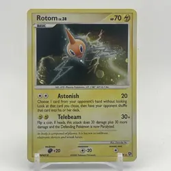 Pokemon ROTOM Card 7/106 Holo Rare Great Encounters LP Unlimited LP ⚡ - Image 1