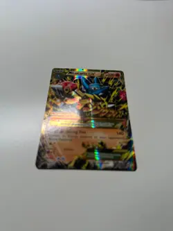 Pokemon M Lucario EX 113/111 XY Furious Fists Holo Card NM - Image 3