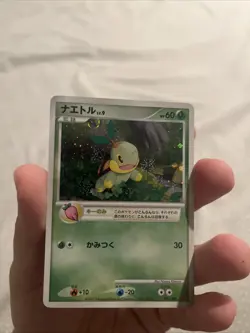 Pokemon Cards Japanese Turtwig 001/PPP Play Promo MP SWIRL 2007 - Image 1