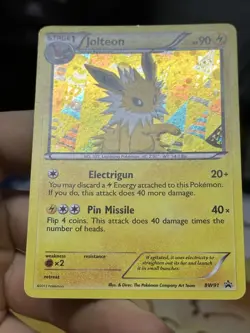 Jolteon BW91 Black Star Promo 2013 Holo Rare Pokemon Card TCG - Image 5
