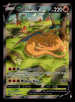 Charizard V SWSH260 Ultra Rare Black Star Promo Pokemon Card - Image 1