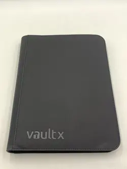 Vault X Signature Black 9-Pocket Exo-Tec Zip Binder - 360 Cards - New - Image 1