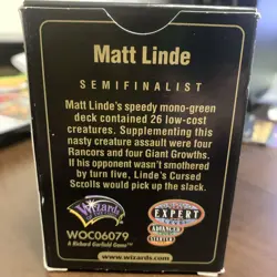 Matt Linde World Champ Deck MTG Tokyo '99 *Complete* 4 Gaea's Cradles SEE NOTES - Image 2