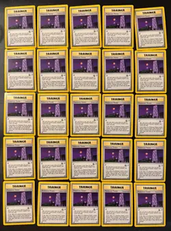 2000 WOTC POKEMON LEAGUE POKEMON TOWER #42 BLACK STAR PROMO LOT OF 25 UNPLAYED - Image 1