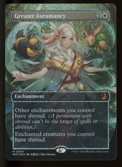 Greater Auramancy - Confetti Foil - Anime - MTG WoE: Enchanting Tales - RareCo - Image 1