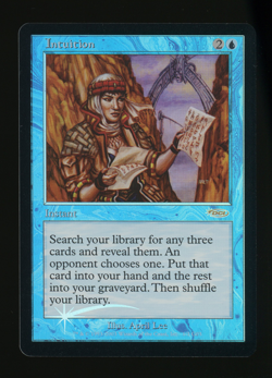 Intuition - Foil - MTG Judge Promo - RareCo - Image 1