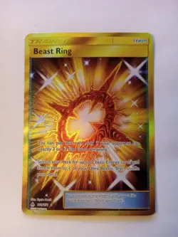 Beast Ring (141/131) Sun & Moon: Forbidden Light​ Holo Pokemon Played Free Ship! - Image 1