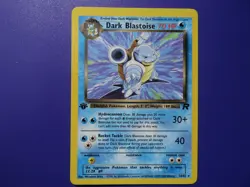 Pokemon 1ST Edition Team Rocket 20/82 Dark Blastoise Non-Holo NM - Image 1
